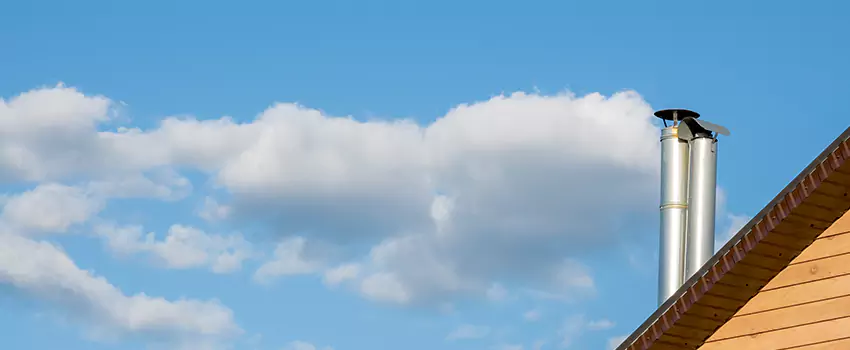 Chimney Metal Flue Installation in Rutland, Vermont