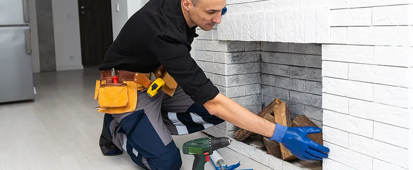 Fireplace Damaged Damper Frame Repair Services in Rutland, Vermont